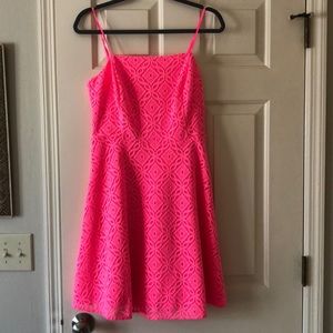 Lilly Pulitzer pink dress